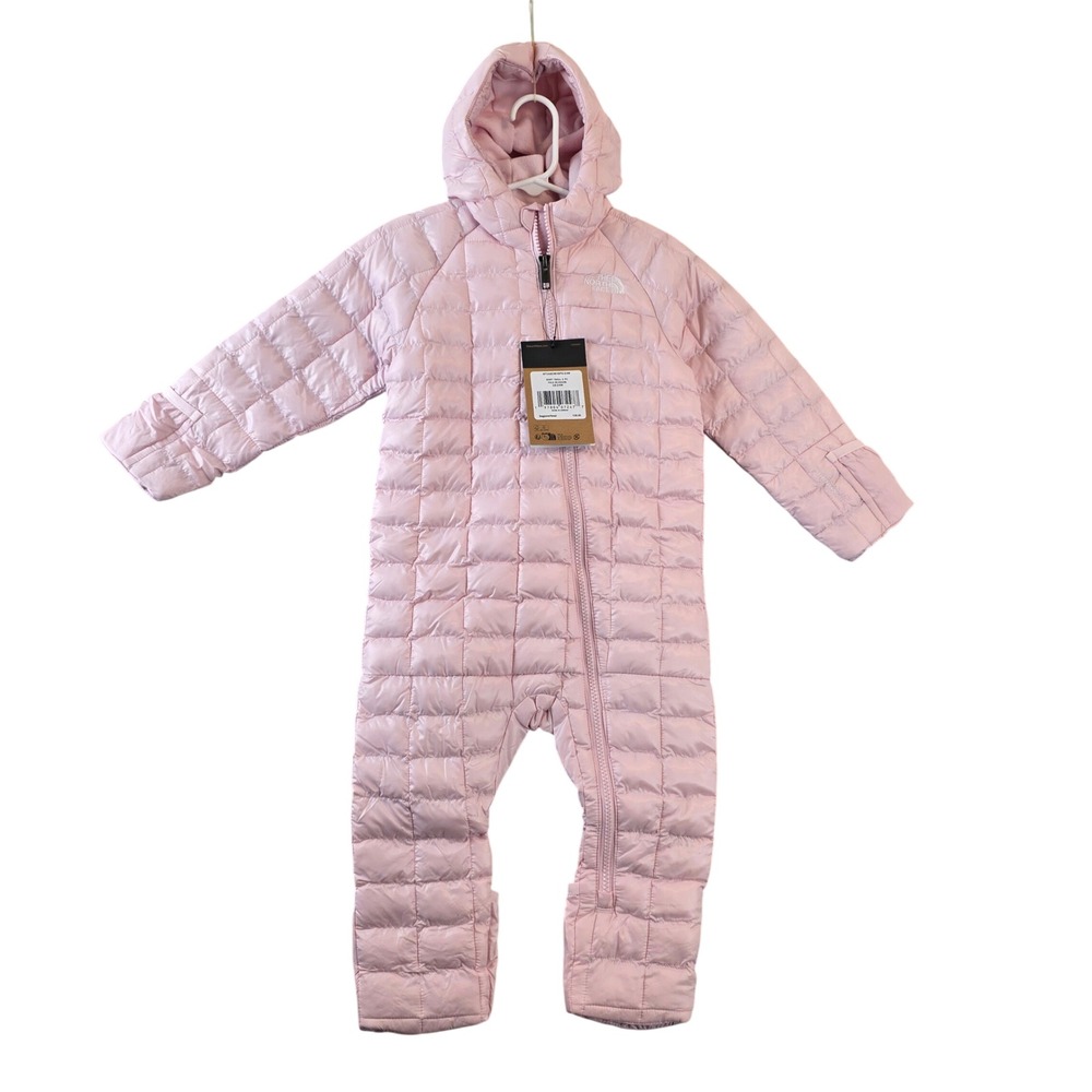The North Face Baby ThermoBall Eco One-Piece Pink 18-24M Snowsuit Lightweight